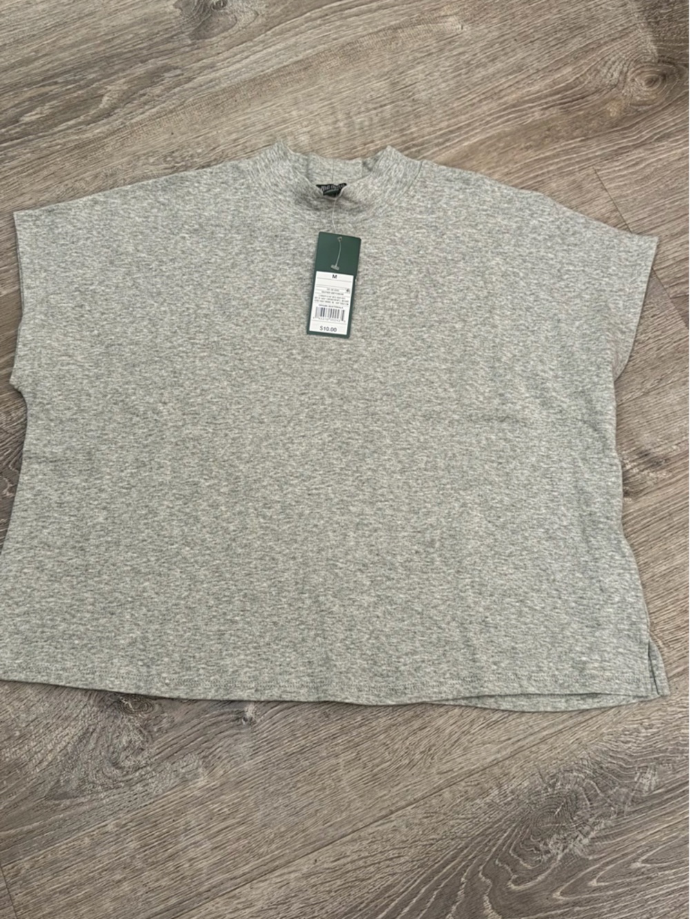 wild fable Heather Gray Crop Top